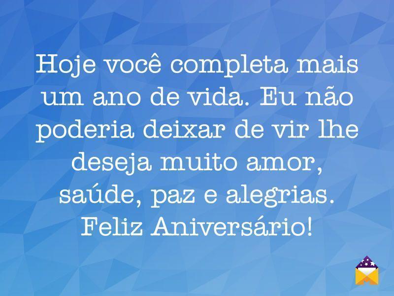 Mensagem de Aniversário - Mensagens para Desejar Feliz Aniversário